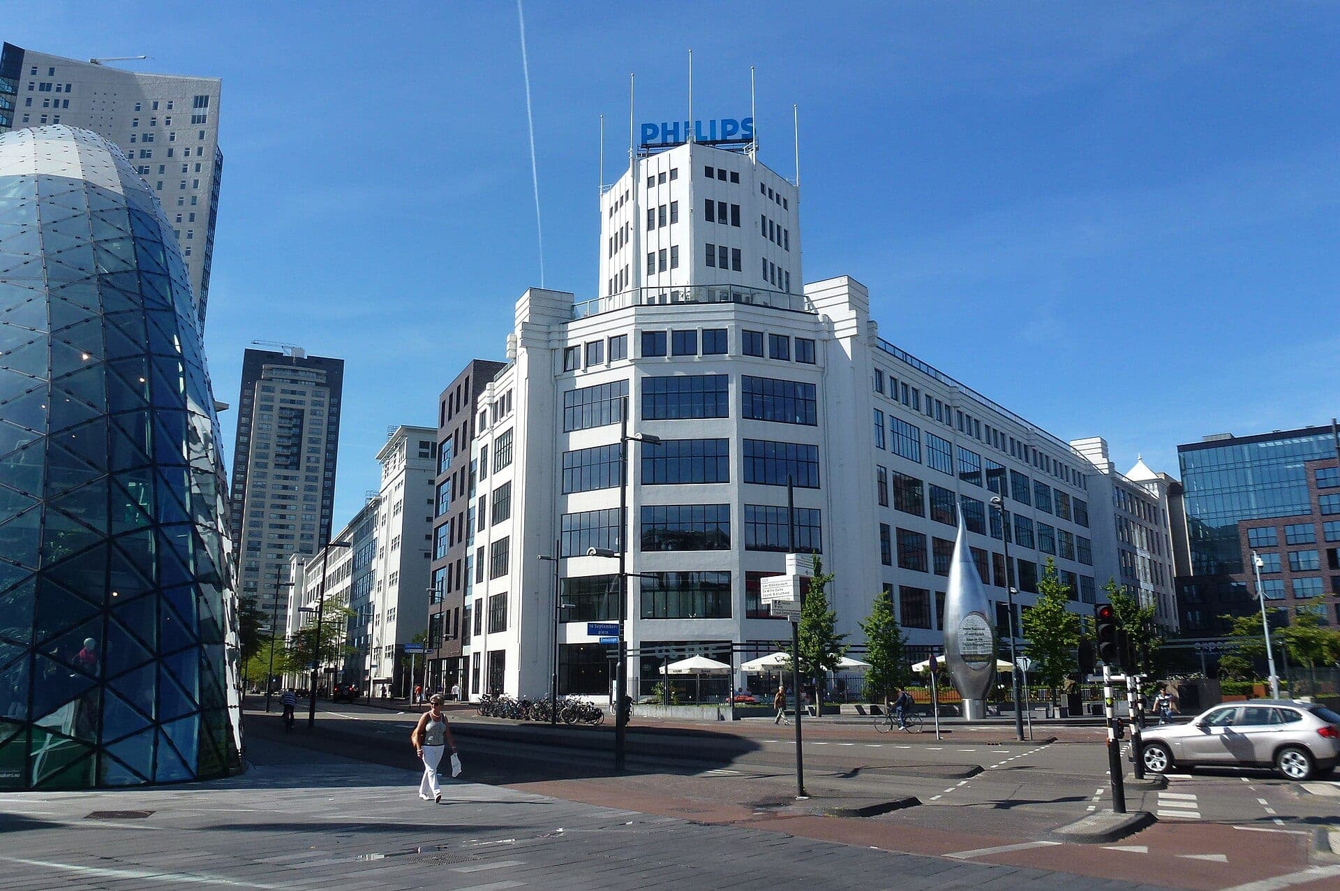 The Lichttoren in Eindhoven, a former Philips factory