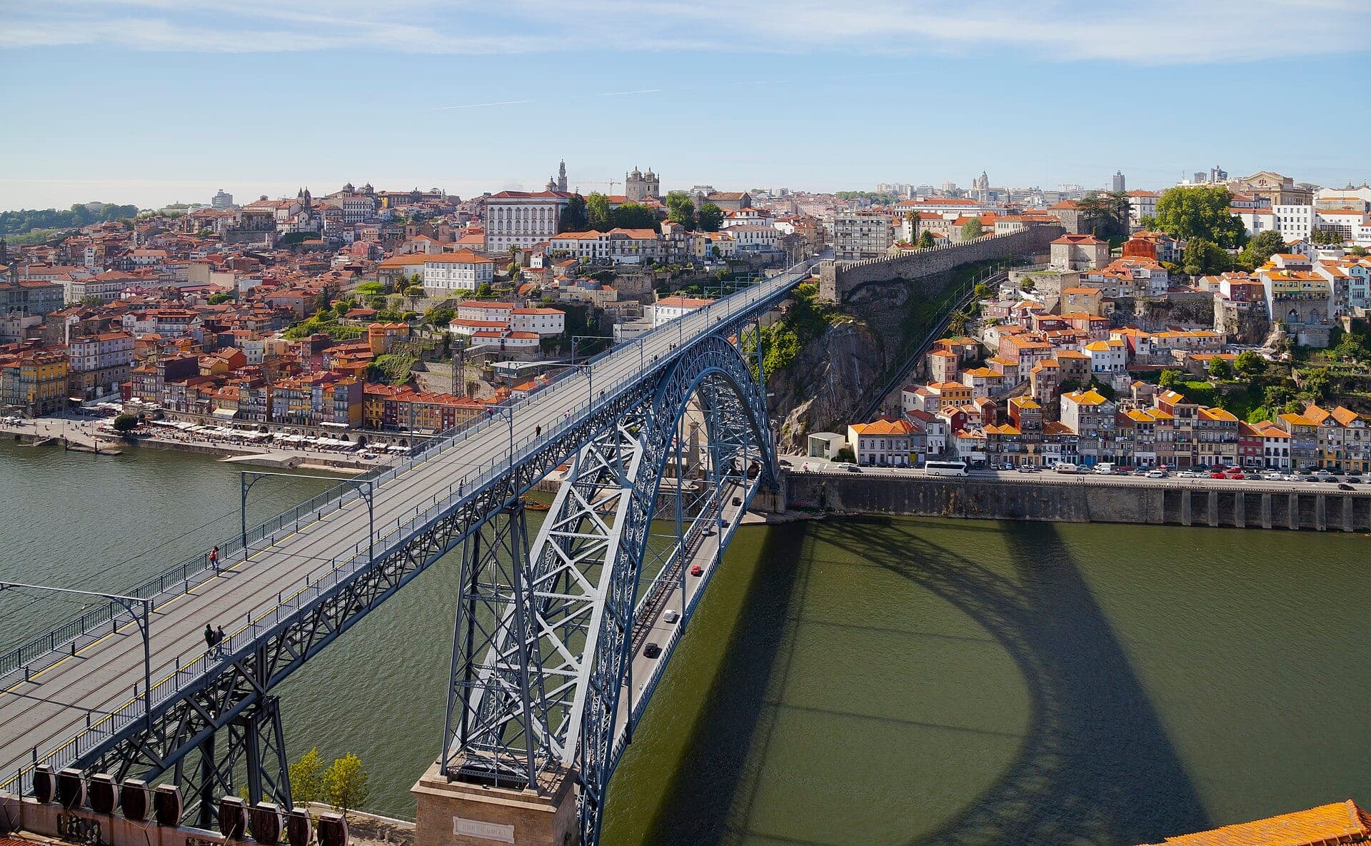 Dom Luís I Bridge over the Douro in Porto